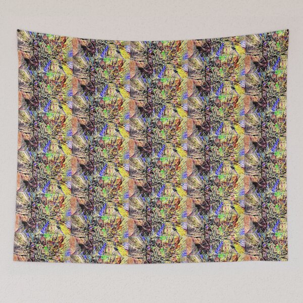 Item preview, floating blue bits.pattern -by c.a.2021[smiley100] designed and sold by smiley100.