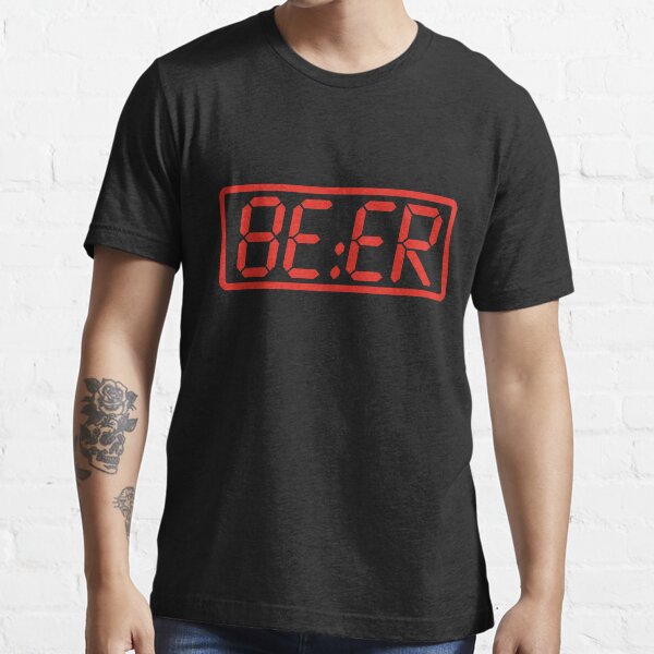 "Beer O'Clock" Tshirt for Sale by geekchic Redbubble beer tshirts