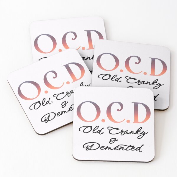 Item preview, OCD, Old Cranky and Demented designed and sold by AloraDawnEve.