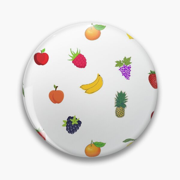 Item preview, Mixed Assorted Fruit Variety. Grapes, Pineapple, Orange, Apple, Bananas, Lemon, Peach, Raspberry, Blackberry, Strawberry designed and sold by silviaol.