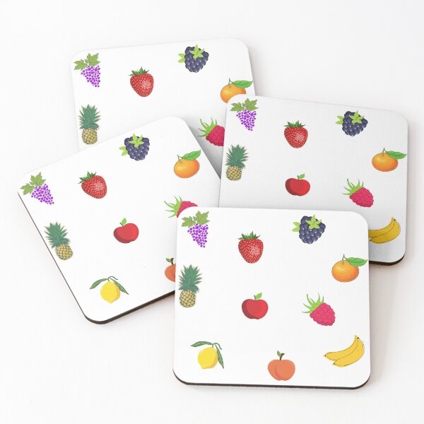 Item preview, Mixed Assorted Fruit Variety. Grapes, Pineapple, Orange, Apple, Bananas, Lemon, Peach, Raspberry, Blackberry, Strawberry designed and sold by silviaol.