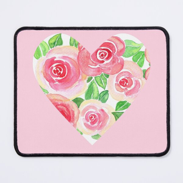 Item preview, Romantic Heart with Roses designed and sold by CarolineLembke.