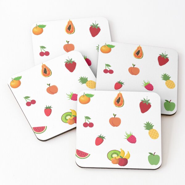 Item preview, Mixed Assorted Fruit Variety. Pineapple, Orange, Apple, Bananas, Lemon, Peach, Raspberry, Strawberry designed and sold by silviaol.