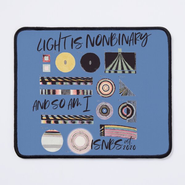 Item preview, Light is nonbinary and so am I. designed and sold by ISNBS.
