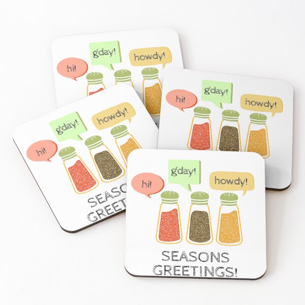 Item preview, Season's Greetings Pun designed and sold by Pun Intended.
