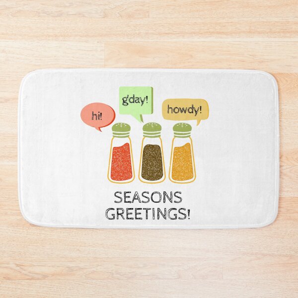 Item preview, Season's Greetings Pun designed and sold by Pun Intended.