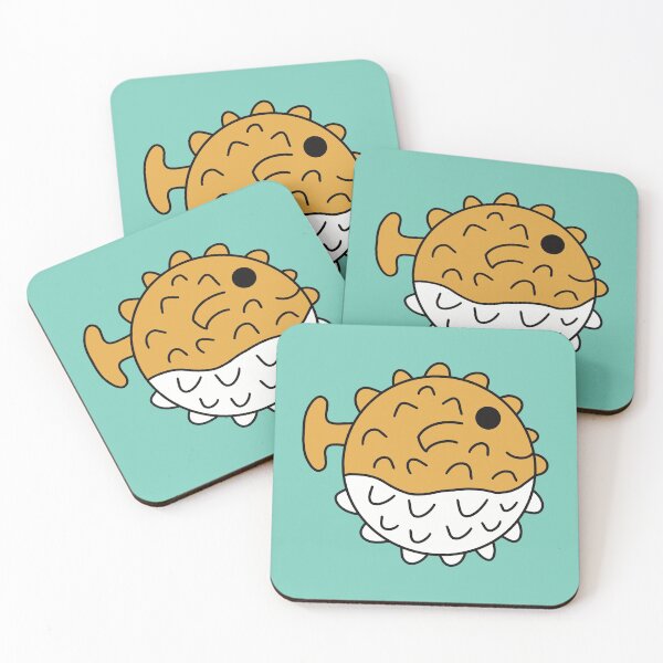 Item preview, Cute Kawaii Pufferfish designed and sold by KawaiiByDice.
