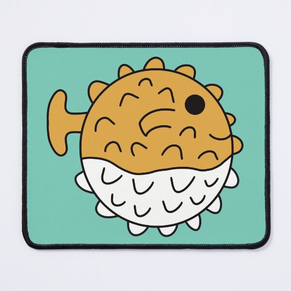 Item preview, Cute Kawaii Pufferfish designed and sold by KawaiiByDice.