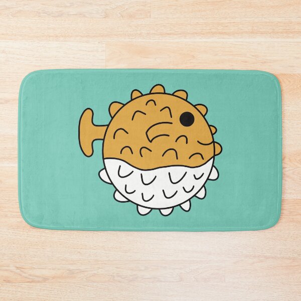 Item preview, Cute Kawaii Pufferfish designed and sold by KawaiiByDice.