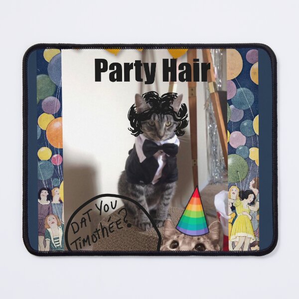 Item preview, Party Cat Hair designed and sold by Shelly Moore.