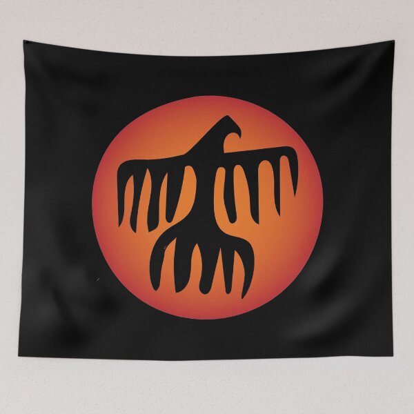Item preview, Thunderbird Sunrise Binesi Indigenous Ojibwe WAWEZHI CANADA designed and sold by WAWEZHI.