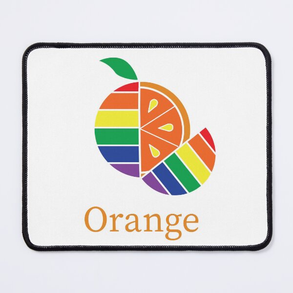 Item preview, Rainbow Orange designed and sold by penandinkdesign.
