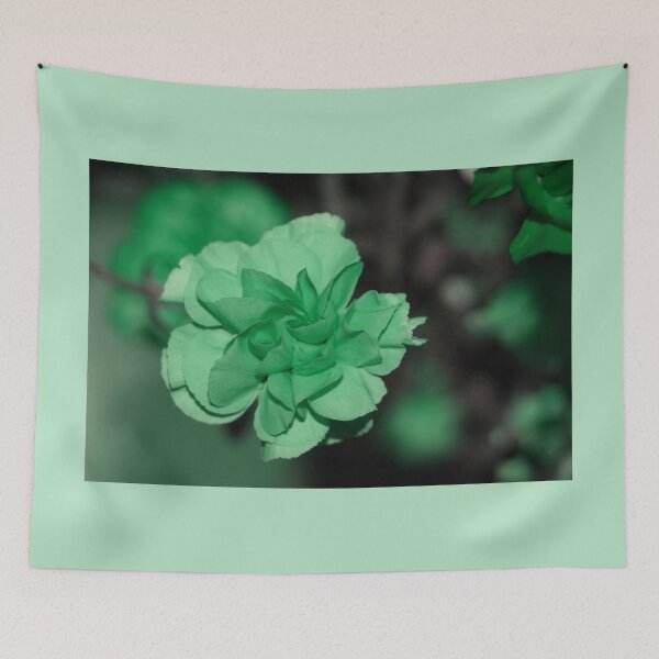 Item preview, Minty Pale Green Dreamy Carnation Flower designed and sold by JariHawk.