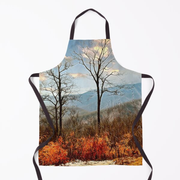 Item preview, Autumn Leaves and a Great Smokey Mountains Vista designed and sold by SeaChangeDesign.