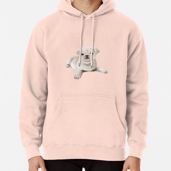 Dainty Pug Pullover Hoodie