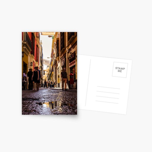 Item preview, Streets of Seville - Colors of Spain designed and sold by AM FineArtPrints.