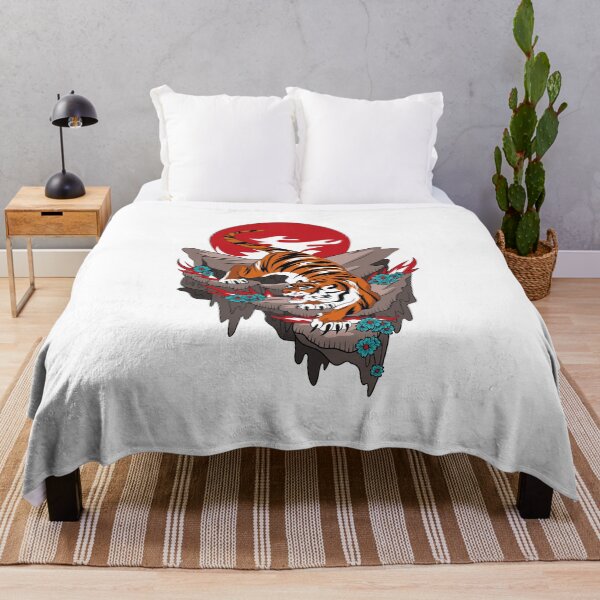 Item preview, Japanese tiger on a rock designed and sold by Ranedel.