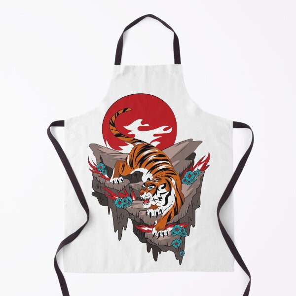 Item preview, Japanese tiger on a rock designed and sold by Ranedel.