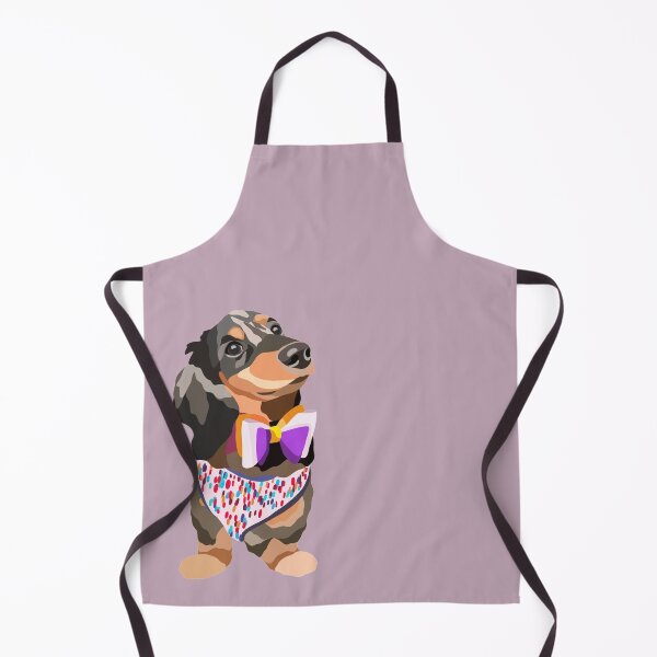 Item preview, Colorful Dachshund Dog Portrait Digital Illustration designed and sold by sherylwylie.
