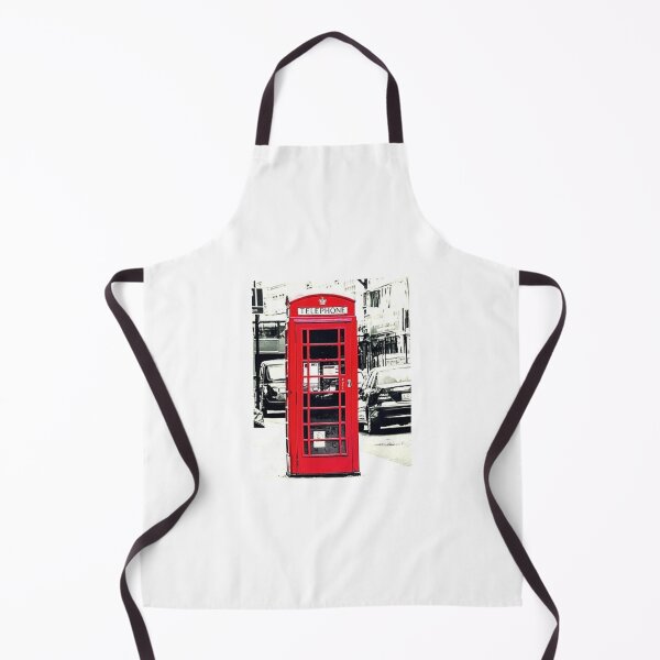 Item preview, ICONIC RED TELEPHONE BOOTH COLOR SPLASH designed and sold by MrCreativeArts.