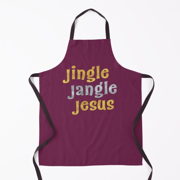 Item preview, Jingle Jangle Jesus | Faux Metallic | Burgundy designed and sold by PotentQuotable.