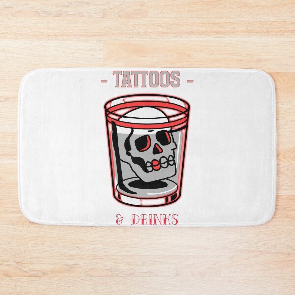 Item preview, Tattoos & Drinks designed and sold by Solsunx.