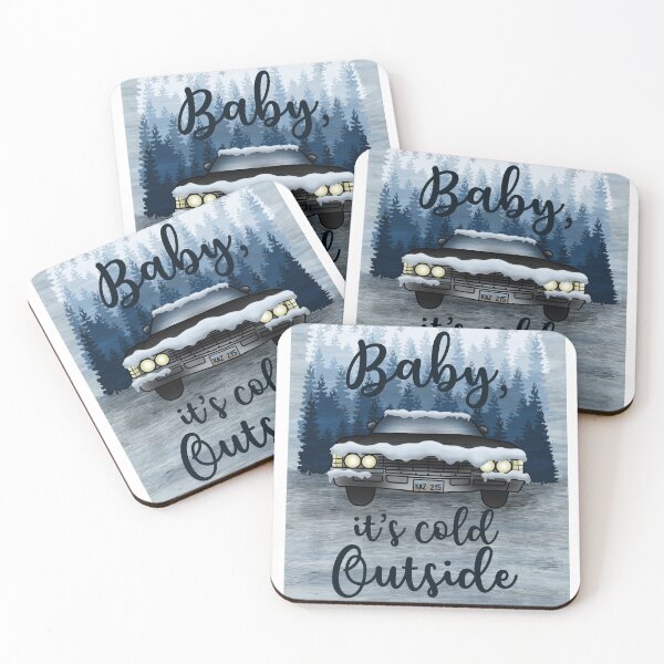 Item preview, Baby It's Cold Outside, Supernatural Impala designed and sold by spottedhound.