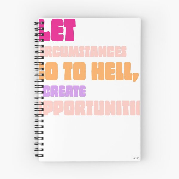 Item preview, Let cıecumstances go to hell  designed and sold by ZERO9968.