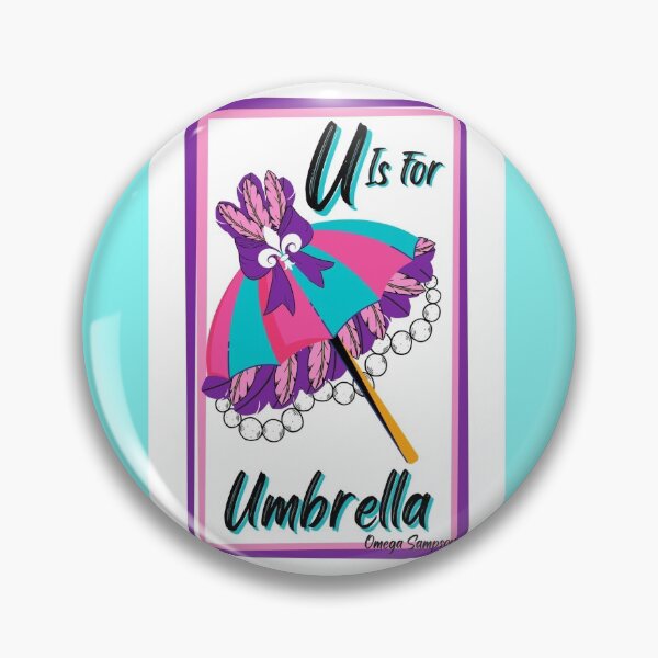 Item preview, U is for Umbrella  designed and sold by artbyomega.