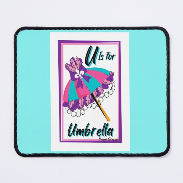 Item preview, U is for Umbrella  designed and sold by artbyomega.