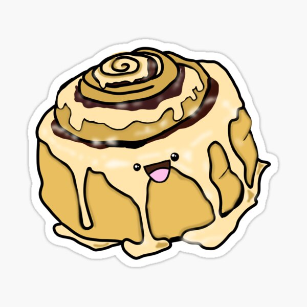 The Cinnamon Bun Sticker