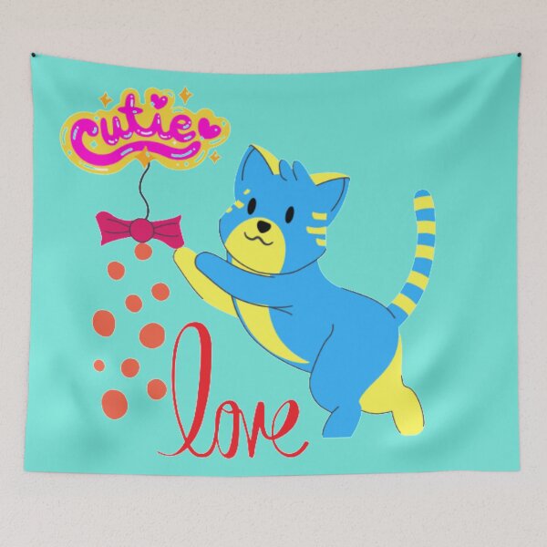Item preview, Cutie love cat designed and sold by Rejcharms.