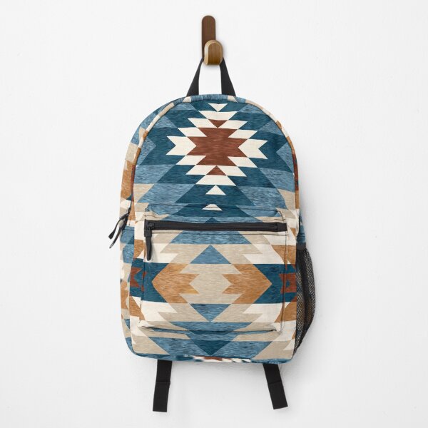 Item preview, Aztec Pattern Blue Colors designed and sold by Octavia Soldani.