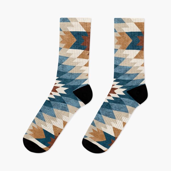 Item preview,  Aztec Pattern Blue Colors designed and sold by Octavia Soldani.
