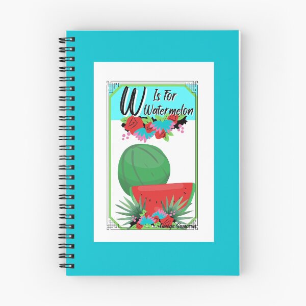Item preview, W is for Watermelon designed and sold by artbyomega.