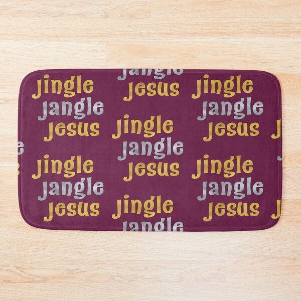 Item preview, Jingle Jangle Jesus | Faux Metallic | Burgundy designed and sold by PotentQuotable.