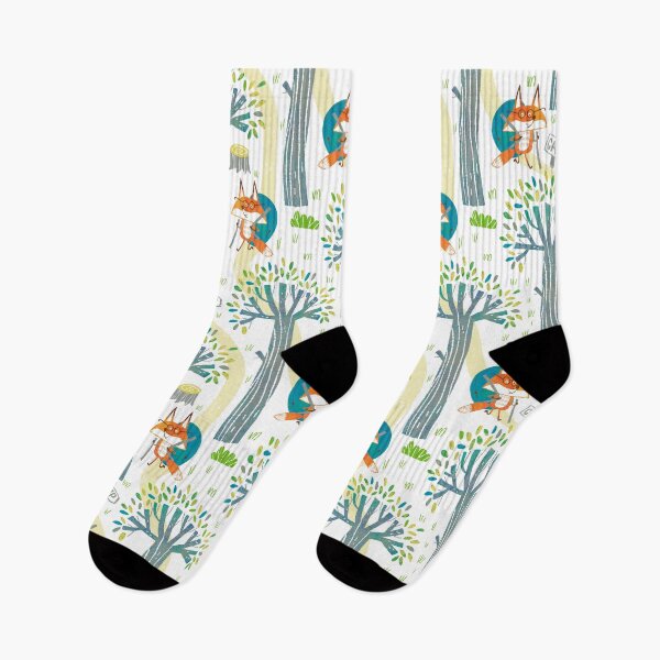 Item preview, Hiking Fox goes to camp designed and sold by LANDofCLE.