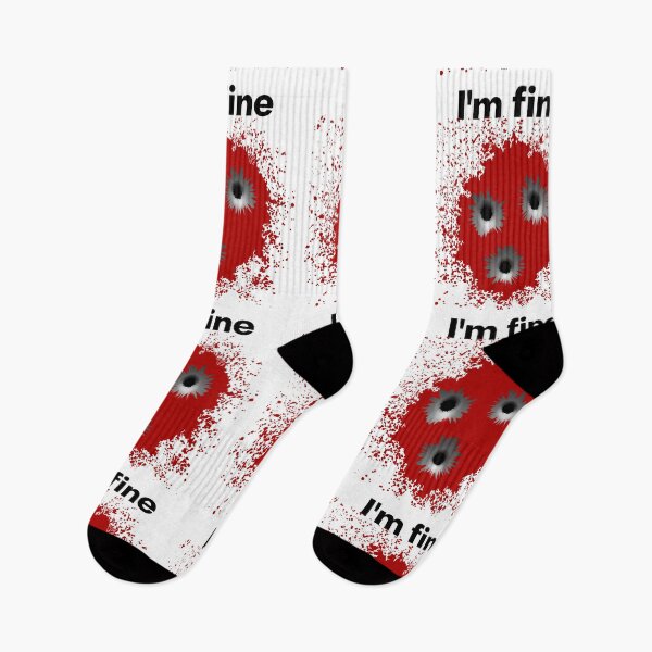 Item preview, Im Fine Bloody designed and sold by Schka.
