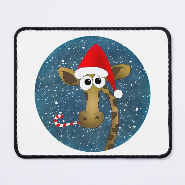 Item preview, Christmas Giraffe Candy Cane Goofy Funny designed and sold by Cedarrue.