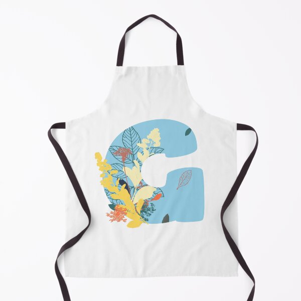Item preview, Floral Monogram | Blue G designed and sold by MillwoodEngrave.