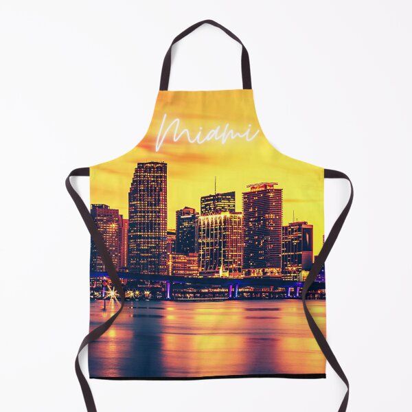 Item preview, Miami Skyline Sunset - Scenery designed and sold by GreenEnvytt.