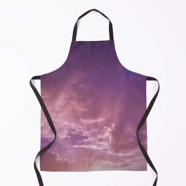 Item preview, A Natural Purple Gradient Dreamy Sky with tree branches & Scattered White Cotton Candy Clouds - Photography designed and sold by By Roqia.