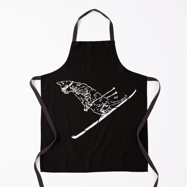 Item preview, Syd the other skiing cat designed and sold by docross.