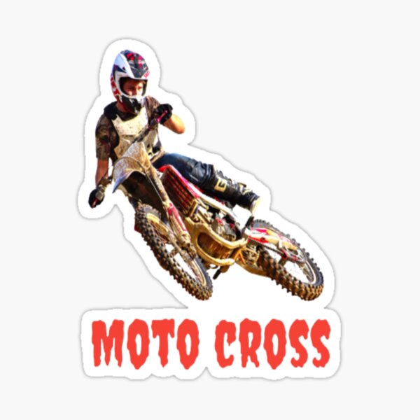 Moto Cross - motocross Pegatina
