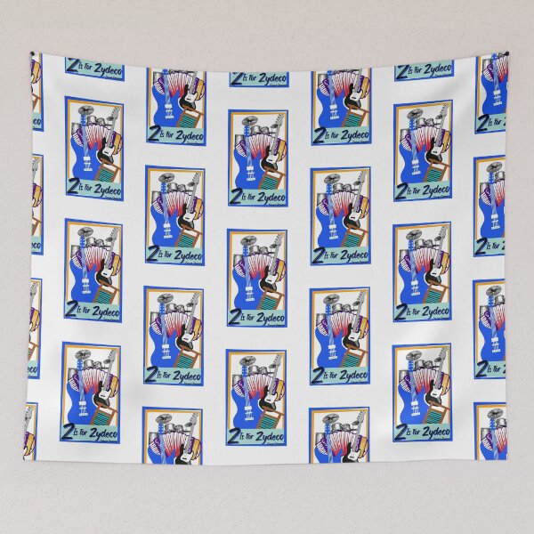 Item preview, Z is for Zydeco designed and sold by artbyomega.