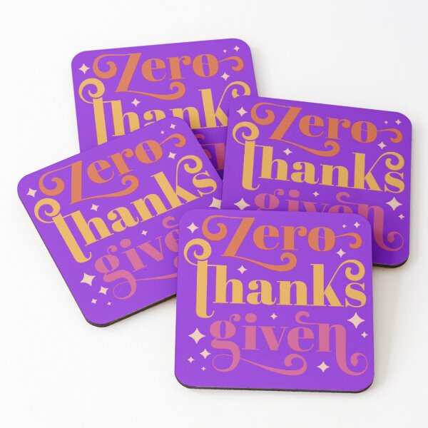 Item preview, Zero Thanks Given Thanksgiving  designed and sold by Sndabson.
