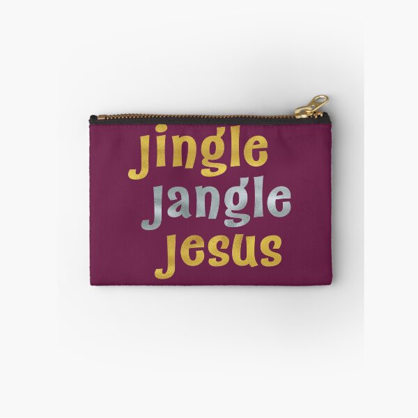 Item preview, Jingle Jangle Jesus | Faux Metallic | Burgundy designed and sold by PotentQuotable.