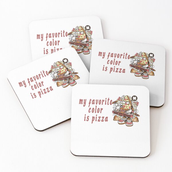 Item preview, My favorite color is pizza,it's Colorful design for pizza lovers designed and sold by fabricutie.
