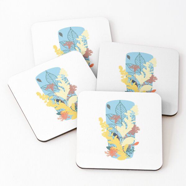 Item preview, Floral Monogram | Blue I designed and sold by MillwoodEngrave.