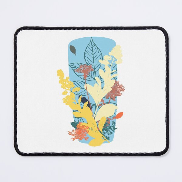 Item preview, Floral Monogram | Blue I designed and sold by MillwoodEngrave.